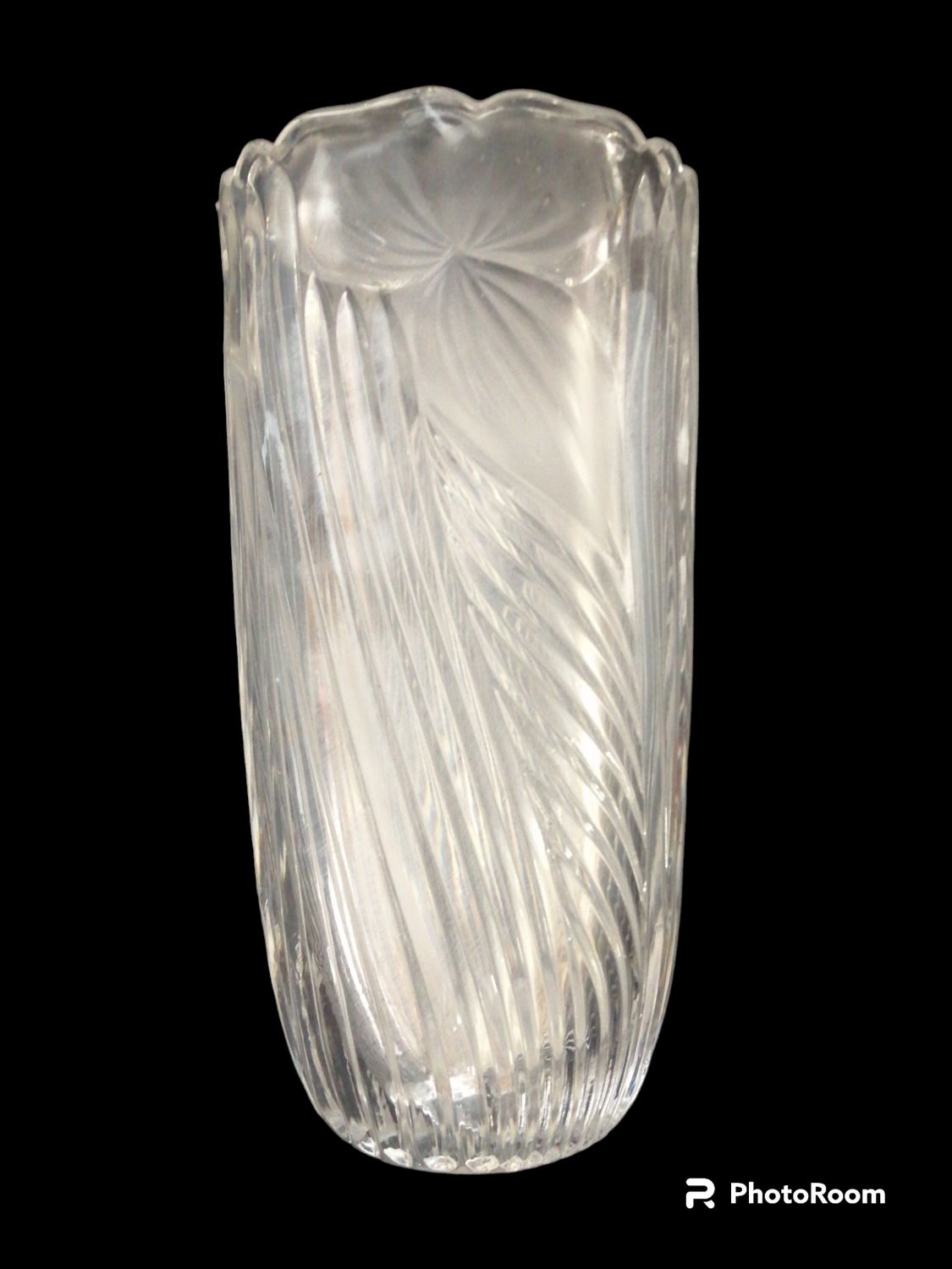 Стъклена ваза Стъклена ваза