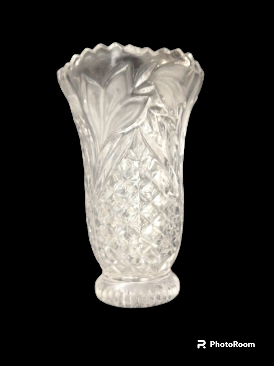 Стъклена ваза Стъклена ваза