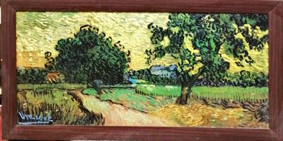 Картина върху фазер с рамка, репродукция Картина върху фазер с рамка, репродукция