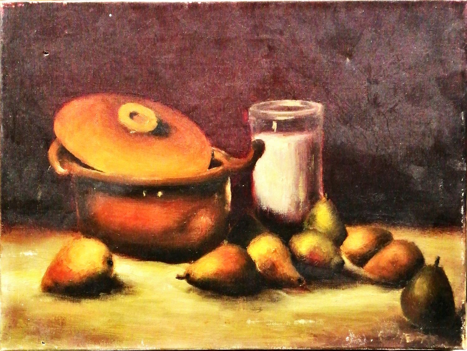 Картина върху платно без рамка, масло Картина върху платно без рамка, масло