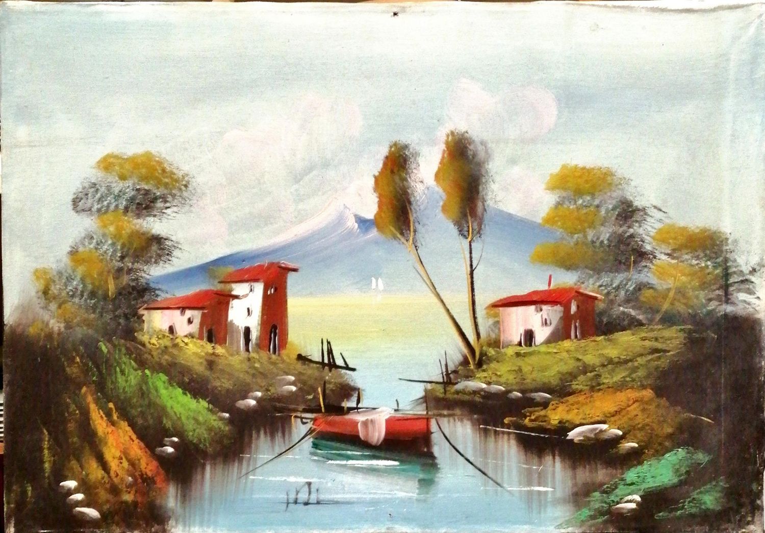 Картина върху платно без рамка, масло