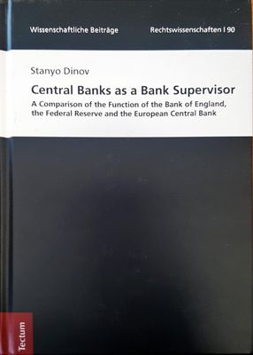 Central banks as a bank supervisor