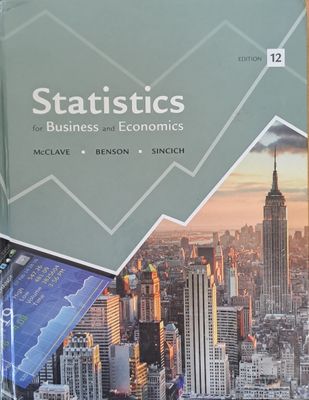 Statistics for Business and Economics