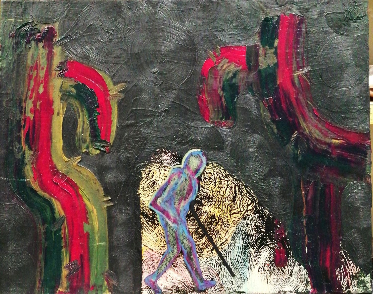 Картина върху платно без рамка, масло Картина върху платно без рамка, масло