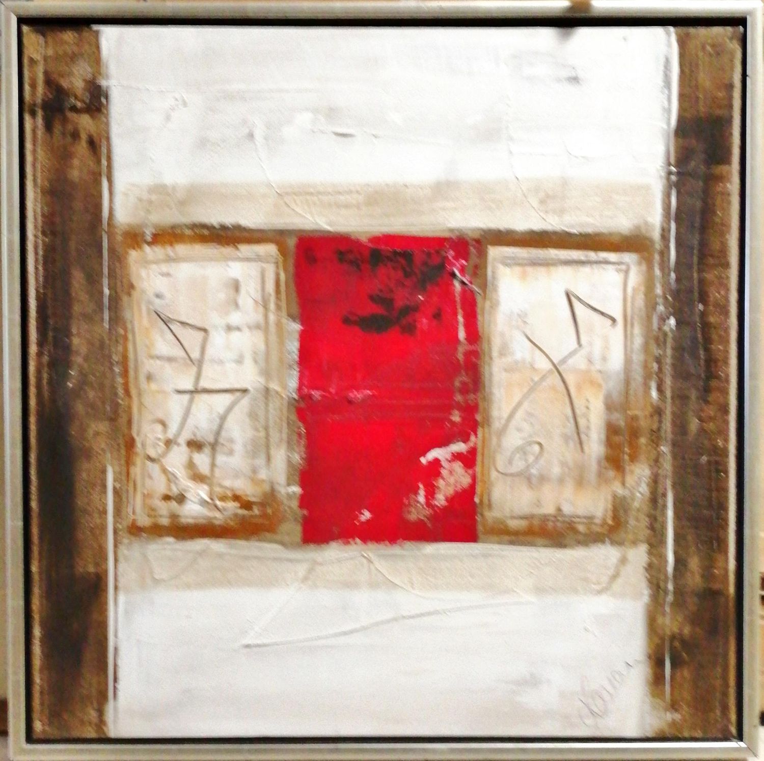 Картина върху платно с рамка, масло Картина върху платно с рамка, масло