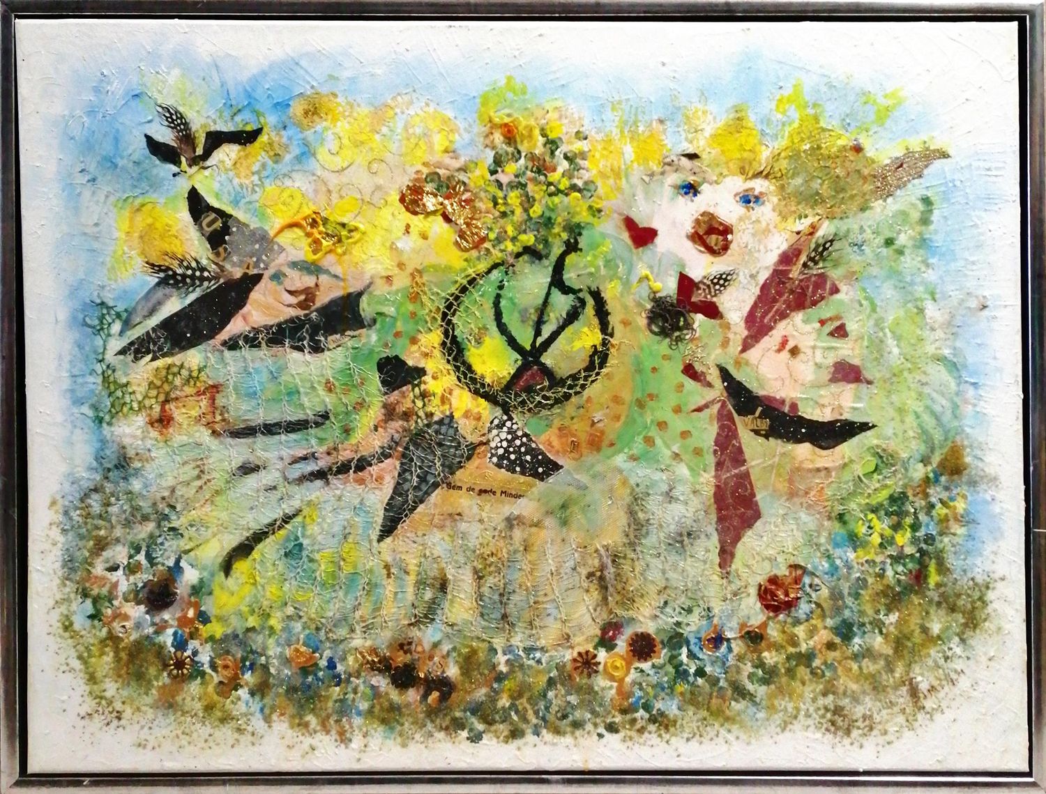 Картина върху платно с рамка, масло Картина върху платно с рамка, масло