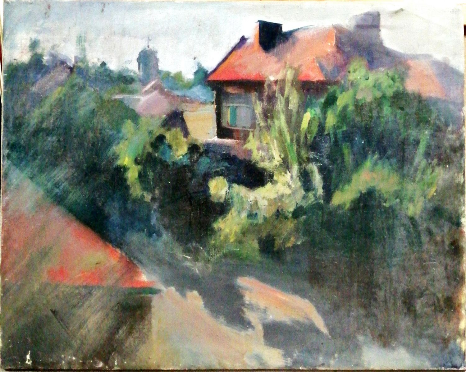 Картина върху платно без рамка, масло Картина върху платно без рамка, масло