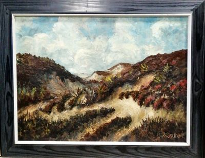 Картина върху платно с рамка, масло Картина върху платно с рамка, масло