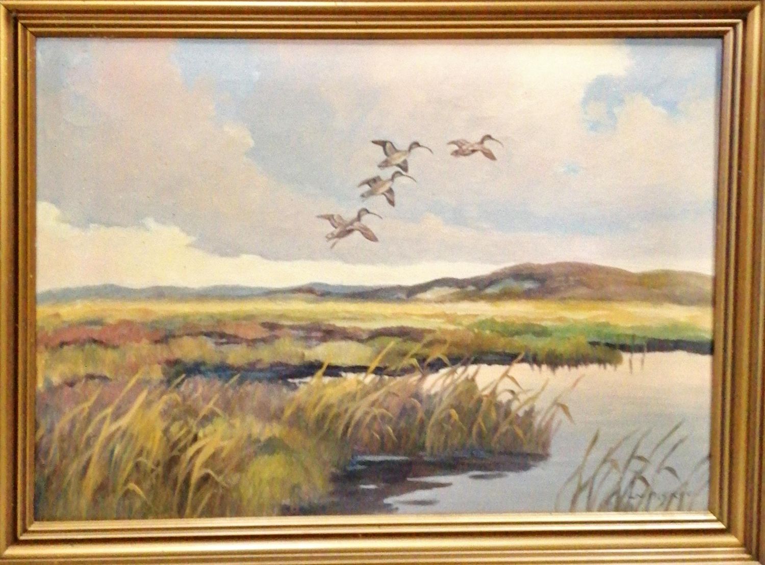 Картина върху платно с рамка, масло