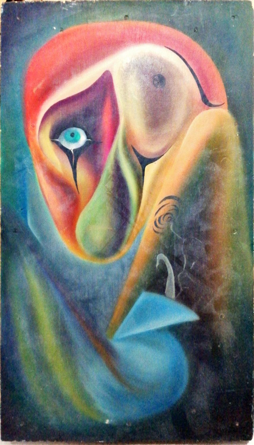 Картина върху фазер без рамка, масло Картина върху фазер без рамка, масло