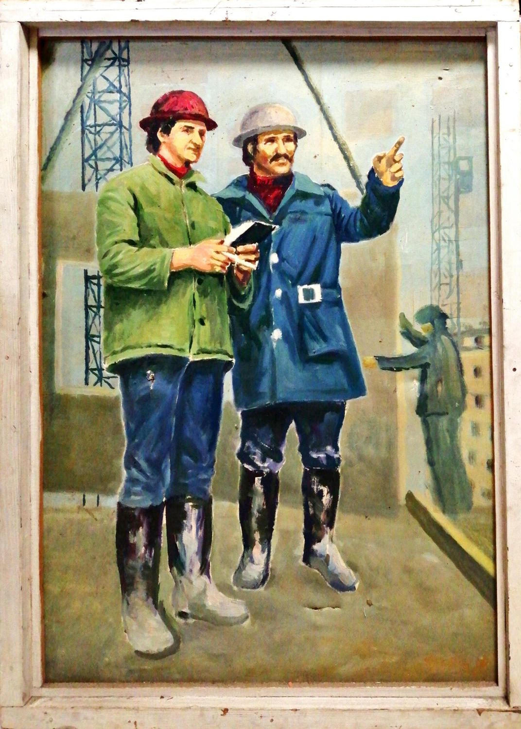 Картина върху платно с рамка, масло Картина върху платно с рамка, масло