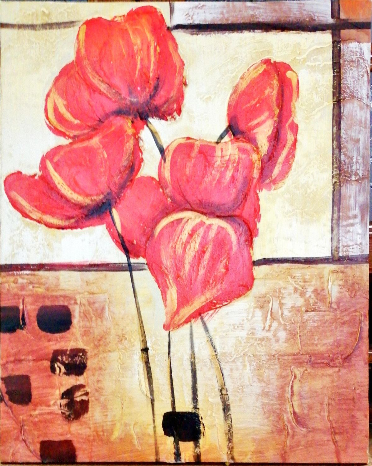 Картина върху платно без рамка, масло Картина върху платно без рамка, масло