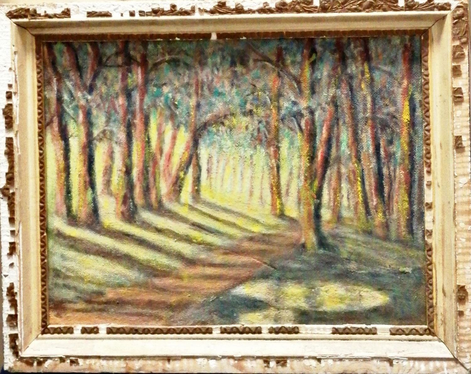 Картина върху платно с рамка, масло Картина върху платно с рамка, масло