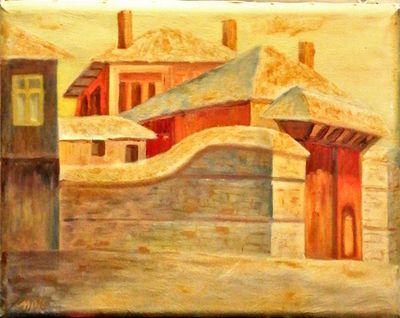 Картина върху платно без рамка, масло Картина върху платно без рамка, масло