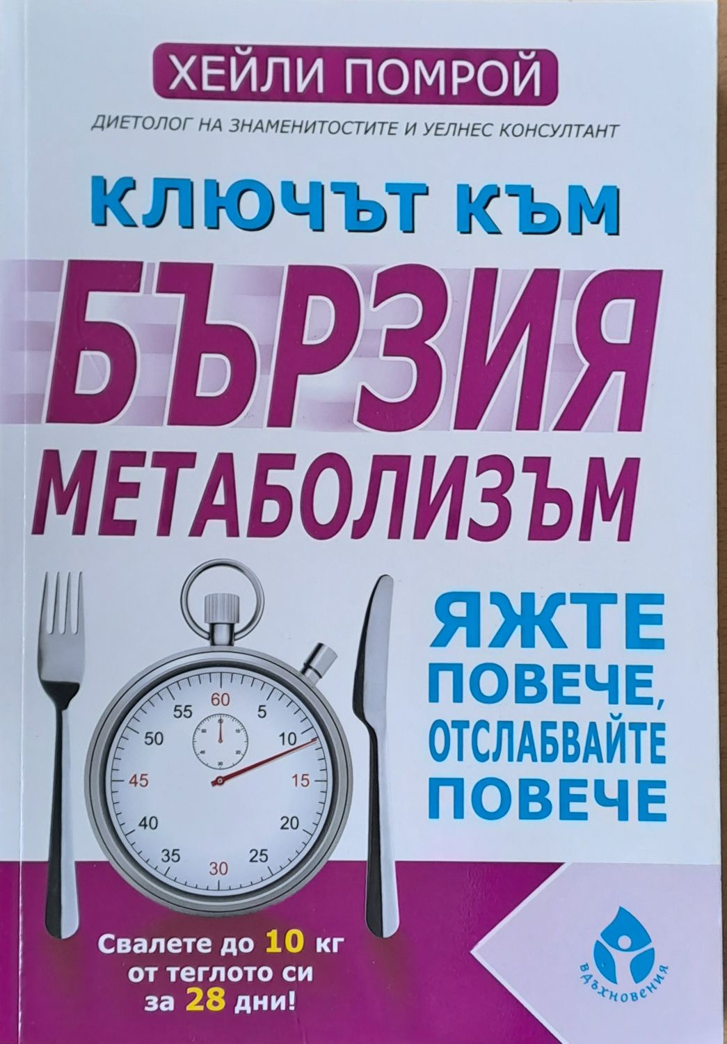 Ключът към бързия метаболизъм Ключът към бързия метаболизъм