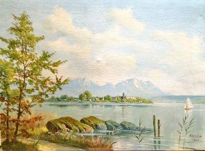 Картина върху платно без рамка, масло Картина върху платно без рамка, масло