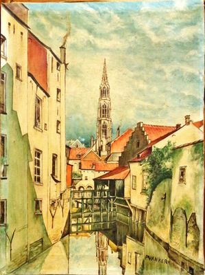 Картина върху платно без  рамка, масло Картина върху платно без  рамка, масло