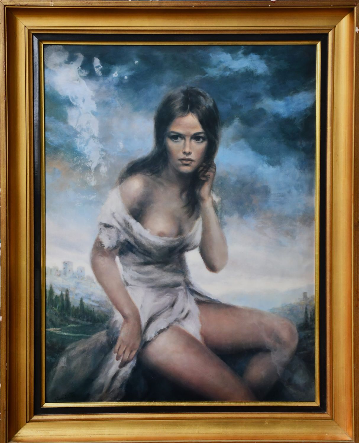 Рядка емайлова картина "Helca" - "Broken Silence"