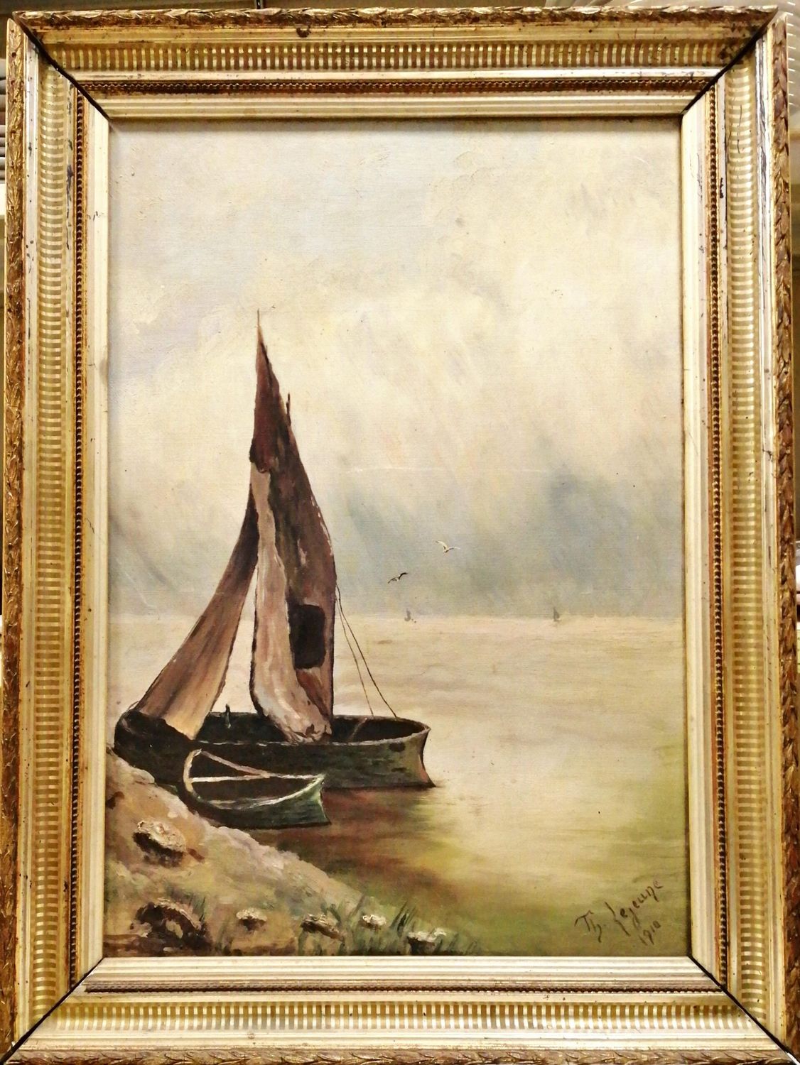 Картина върху платно с рамка,масло Картина върху платно с рамка,масло