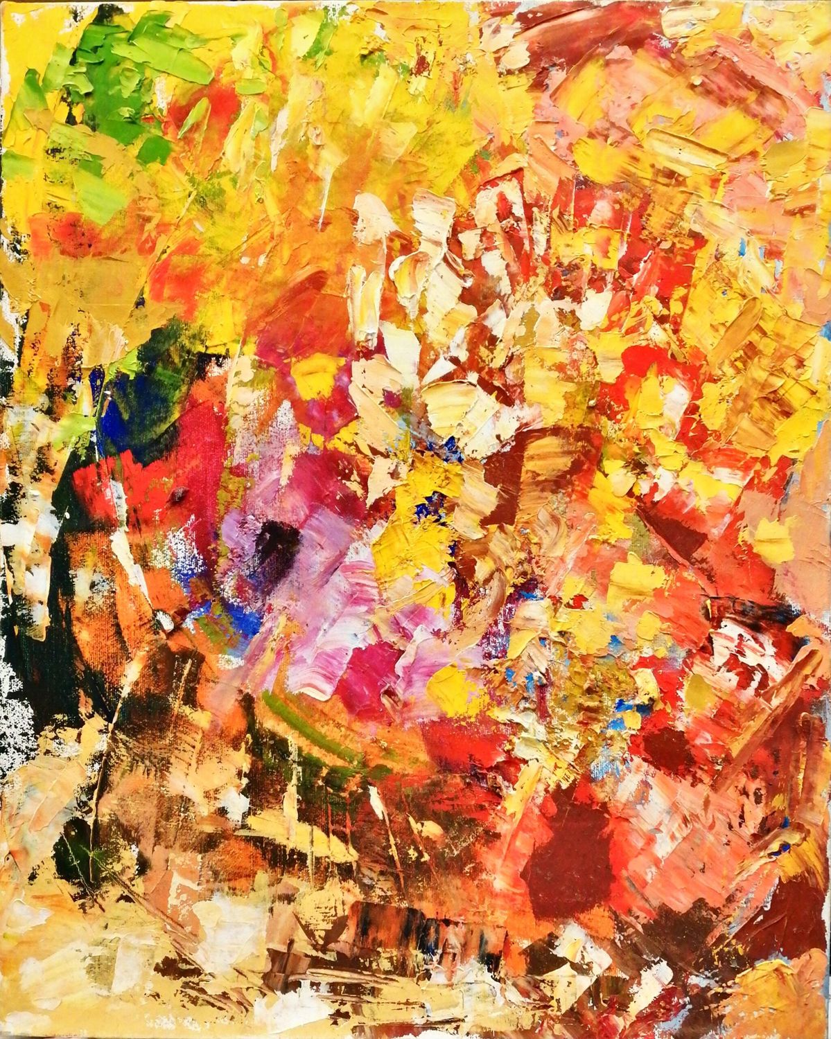 Картина върху платно без  рамка, акварел Картина върху платно без  рамка, акварел