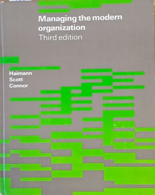 Managing the modern organization