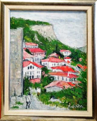 Картина върху платно с рамка, маслоВатикана Картина върху платно с рамка, маслоВатикана