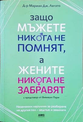 Защо мъжете никога не помнят, а жените никога не забравят