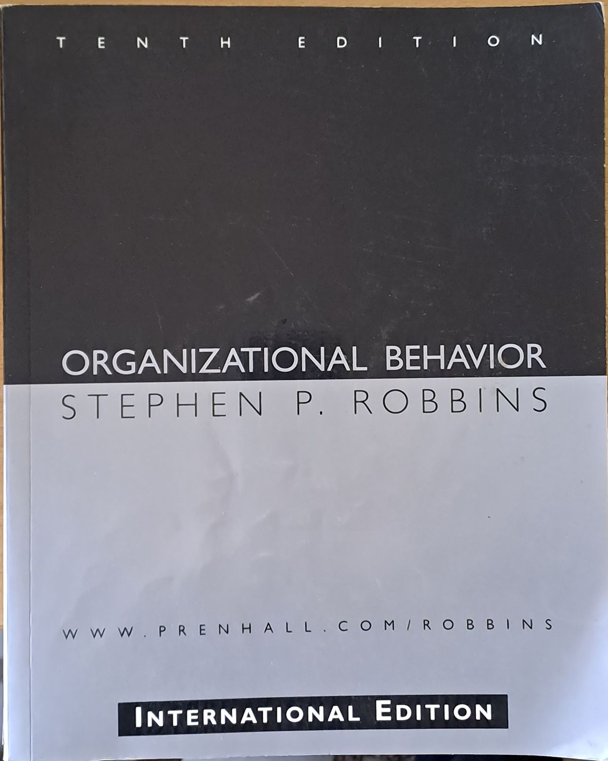 Organizational Behavior
