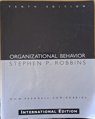 Organizational Behavior