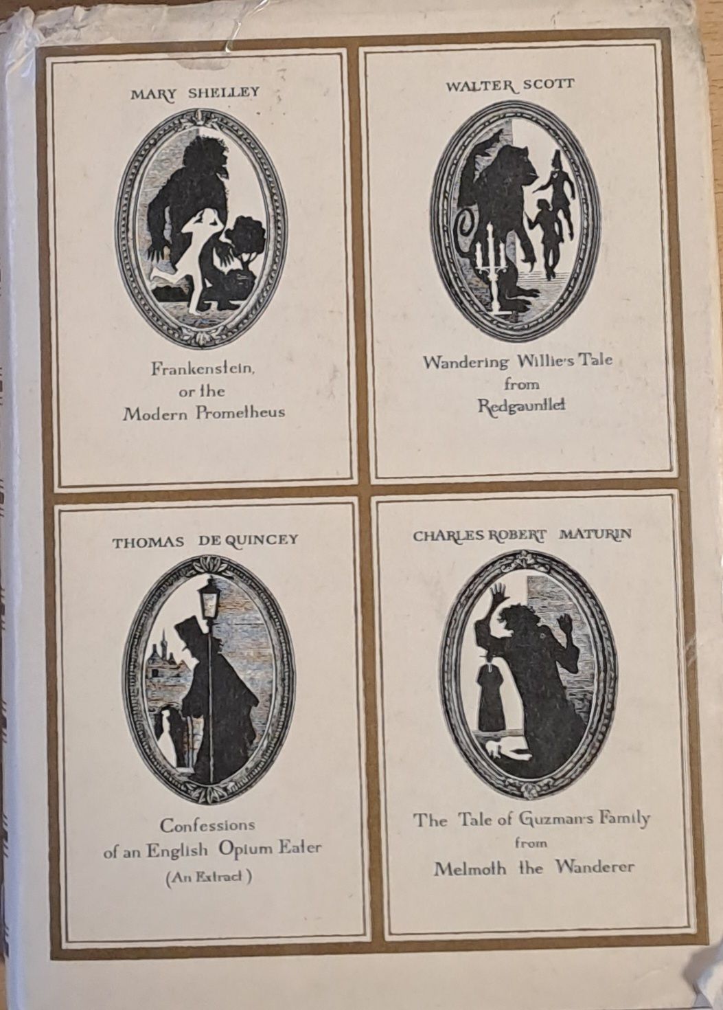 Mary Shelley, Walter Scott, Thomas De Quincey, Charles Maturin, John Polidori, Edward Lytton, Ch. Lamb