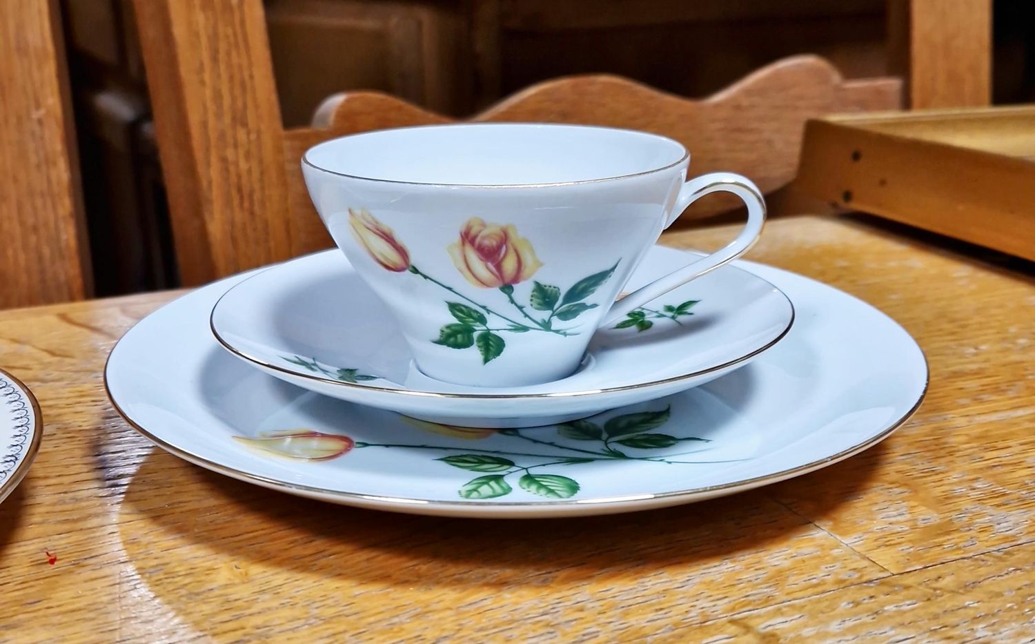 Троен сет за чай Bareuther Waldsassen Троен сет за чай Bareuther Waldsassen