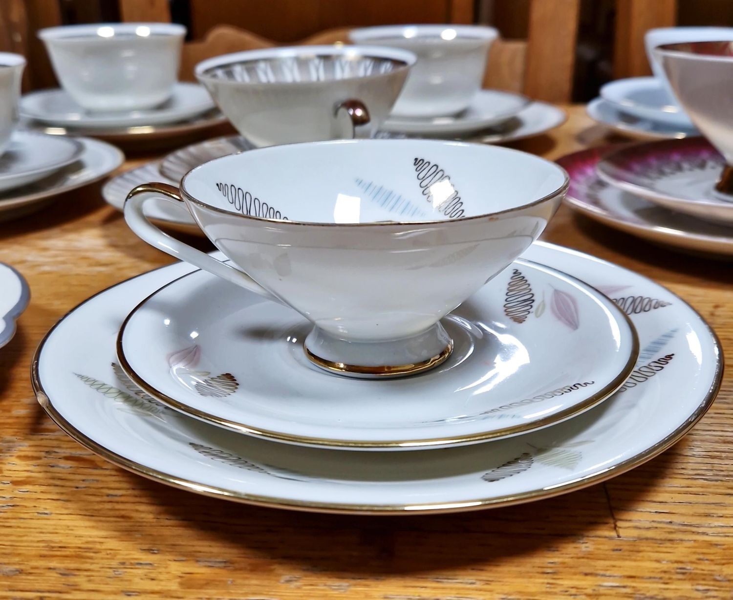 Троен сет за чай Elfenbein Троен сет за чай Elfenbein