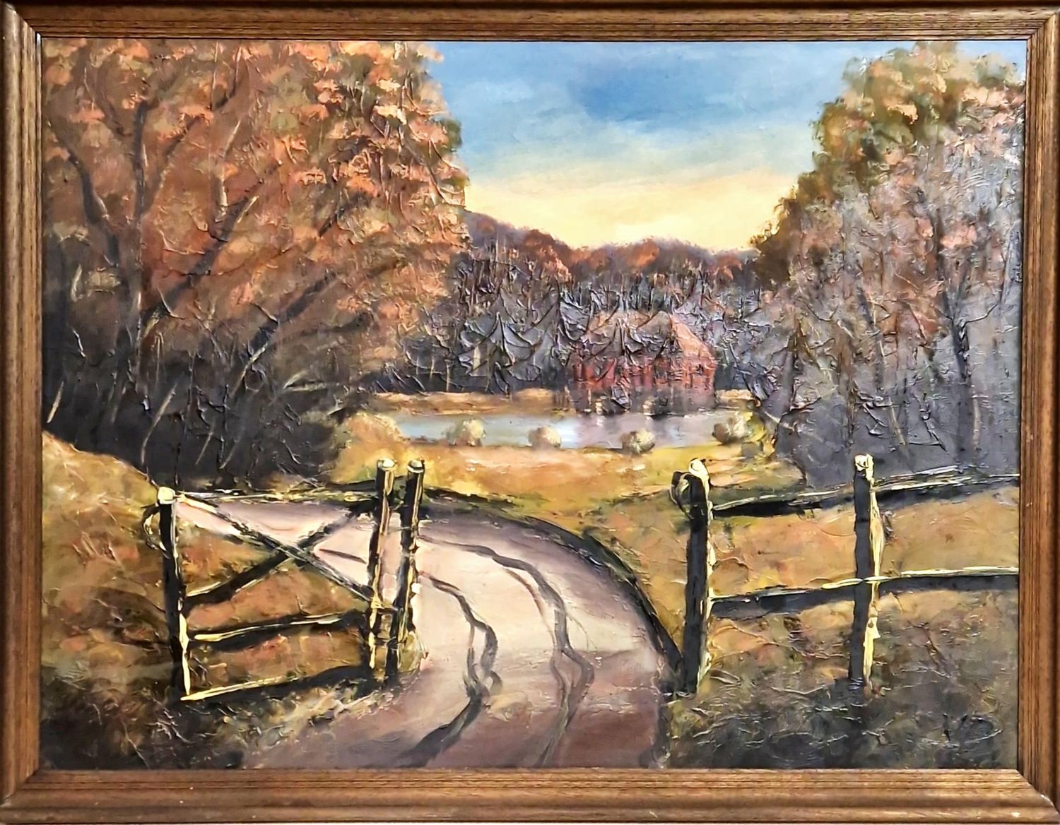 Картина върху фазер с рамка Картина върху фазер с рамка