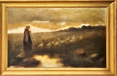 Картина върху платно с рамка