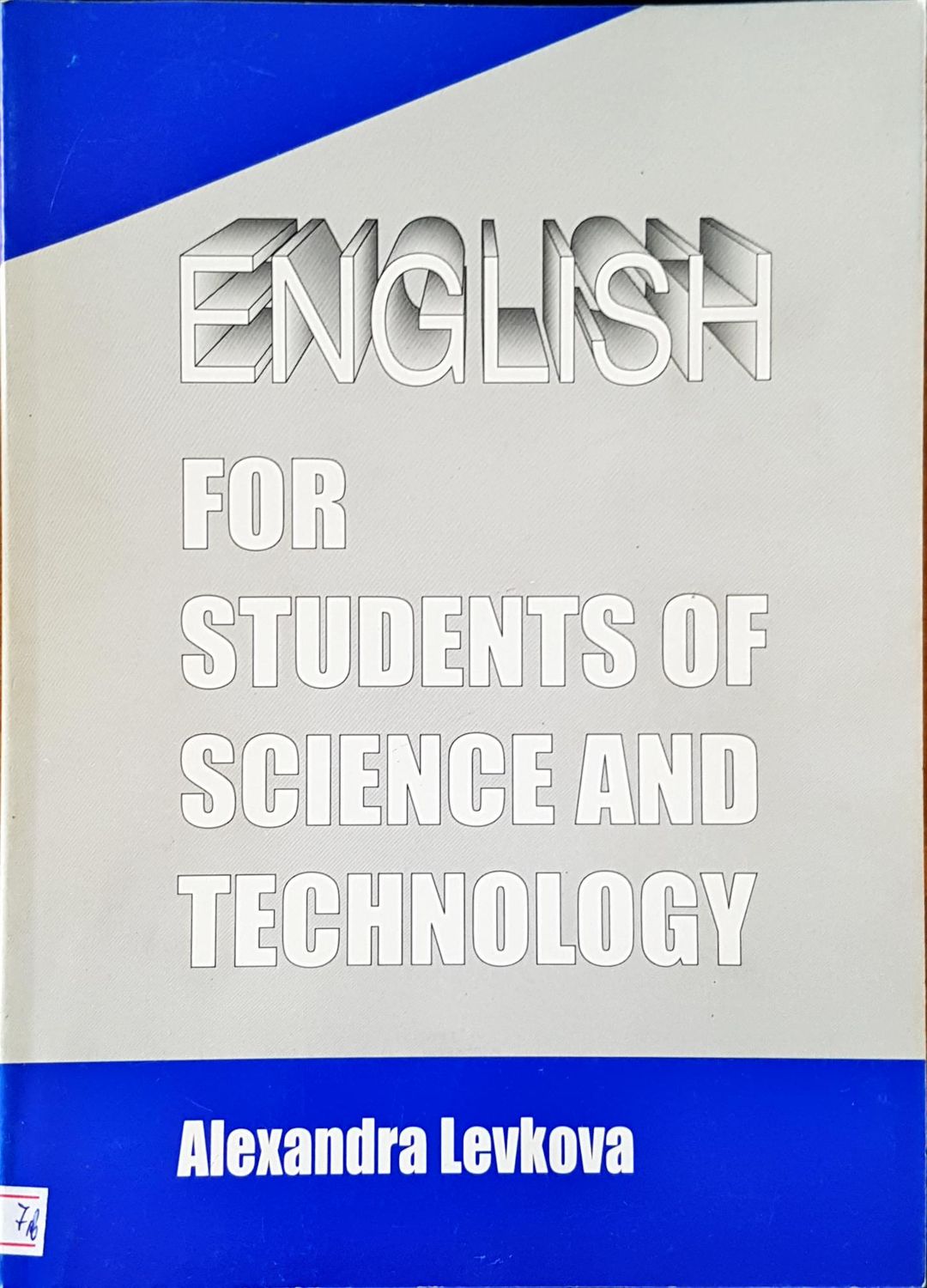 English for students of science and technology English for students of science and technology