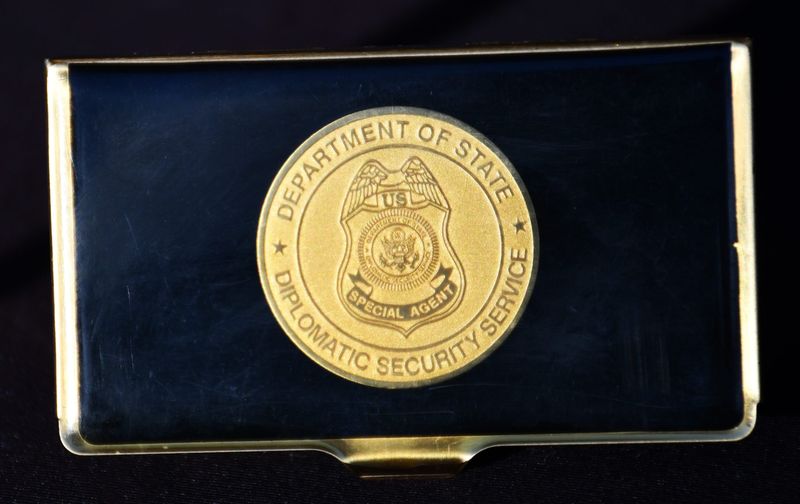 Special Agent, Department Of State, Diplomatic Security Service - кутия за визитки.
