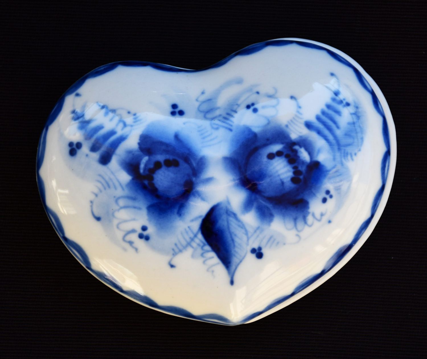 Порцеланова кутийка  Порцеланова кутийка "Гжель"