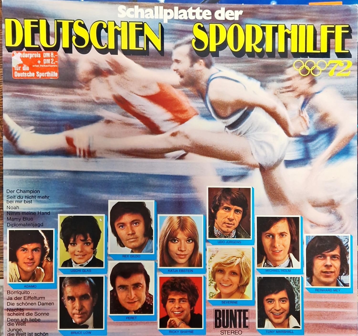 Schallplatte der Deutschen Sporthilfe Schallplatte der Deutschen Sporthilfe