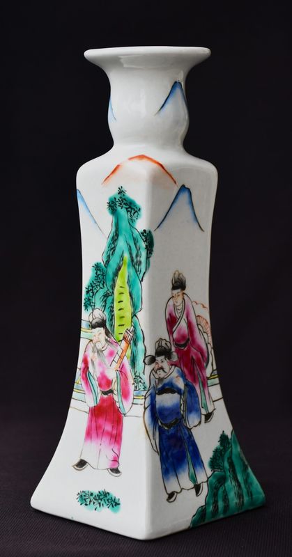 Ръчно рисуван китайски свещник