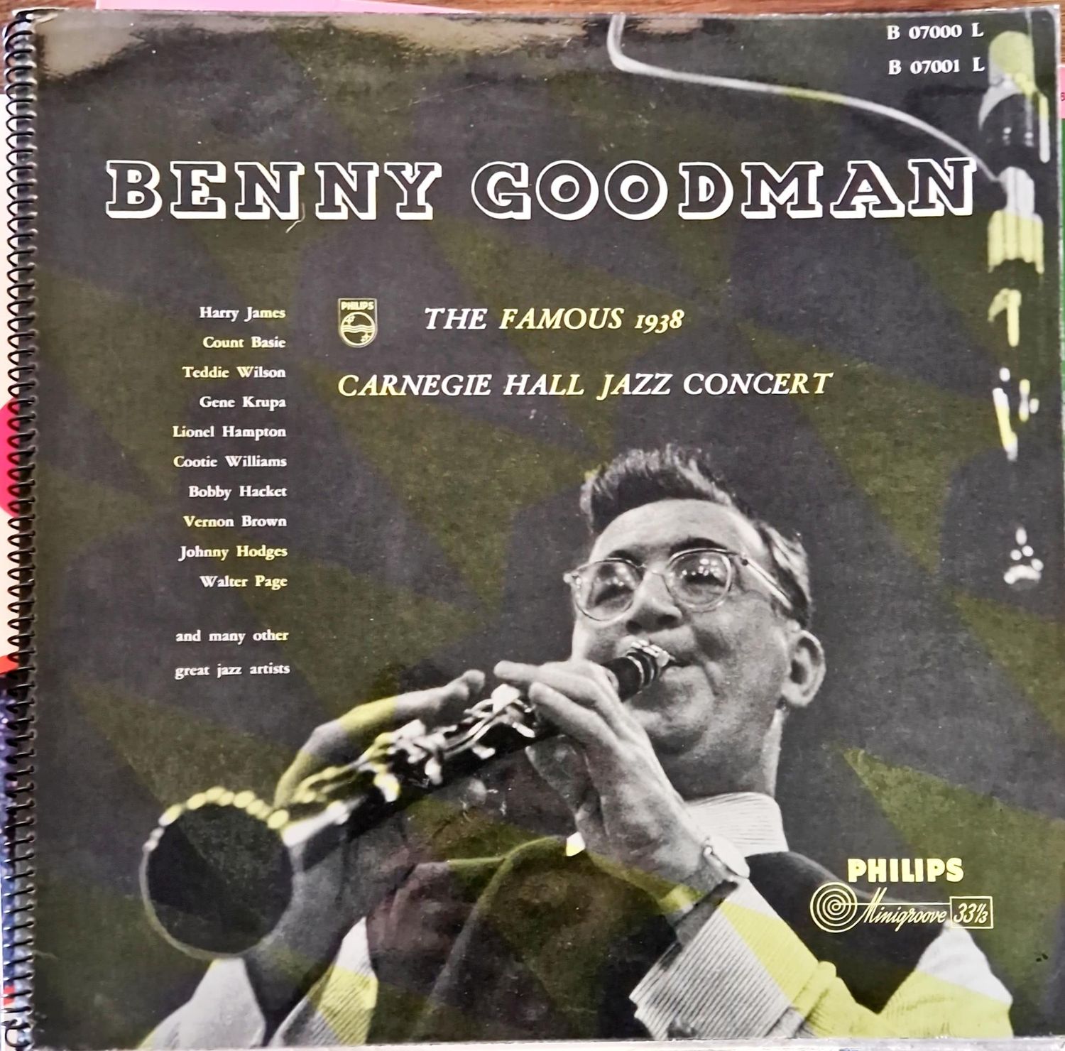 Benny Goodman /The Famous 1938 Carnegie Hall Jazz Concert with many great jazz artists - 3 плочи