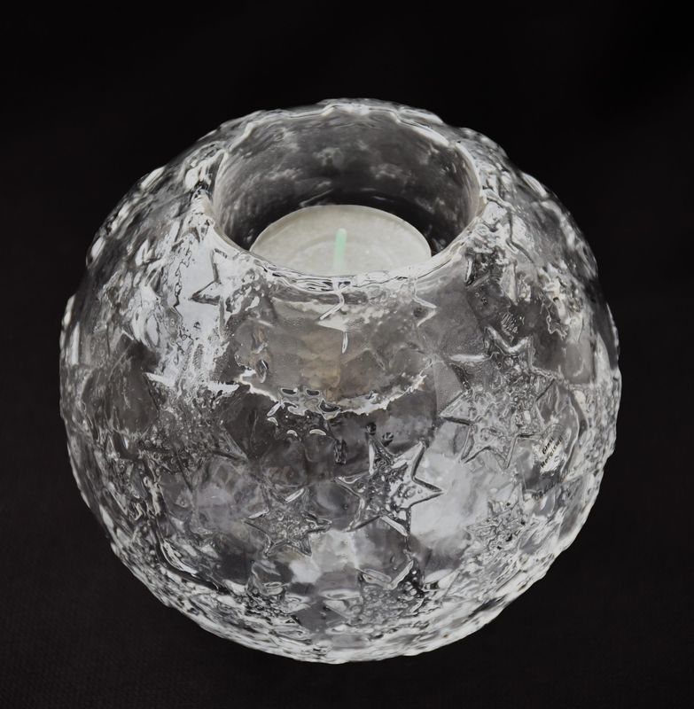 Стъклен свещник "Звездно небе"