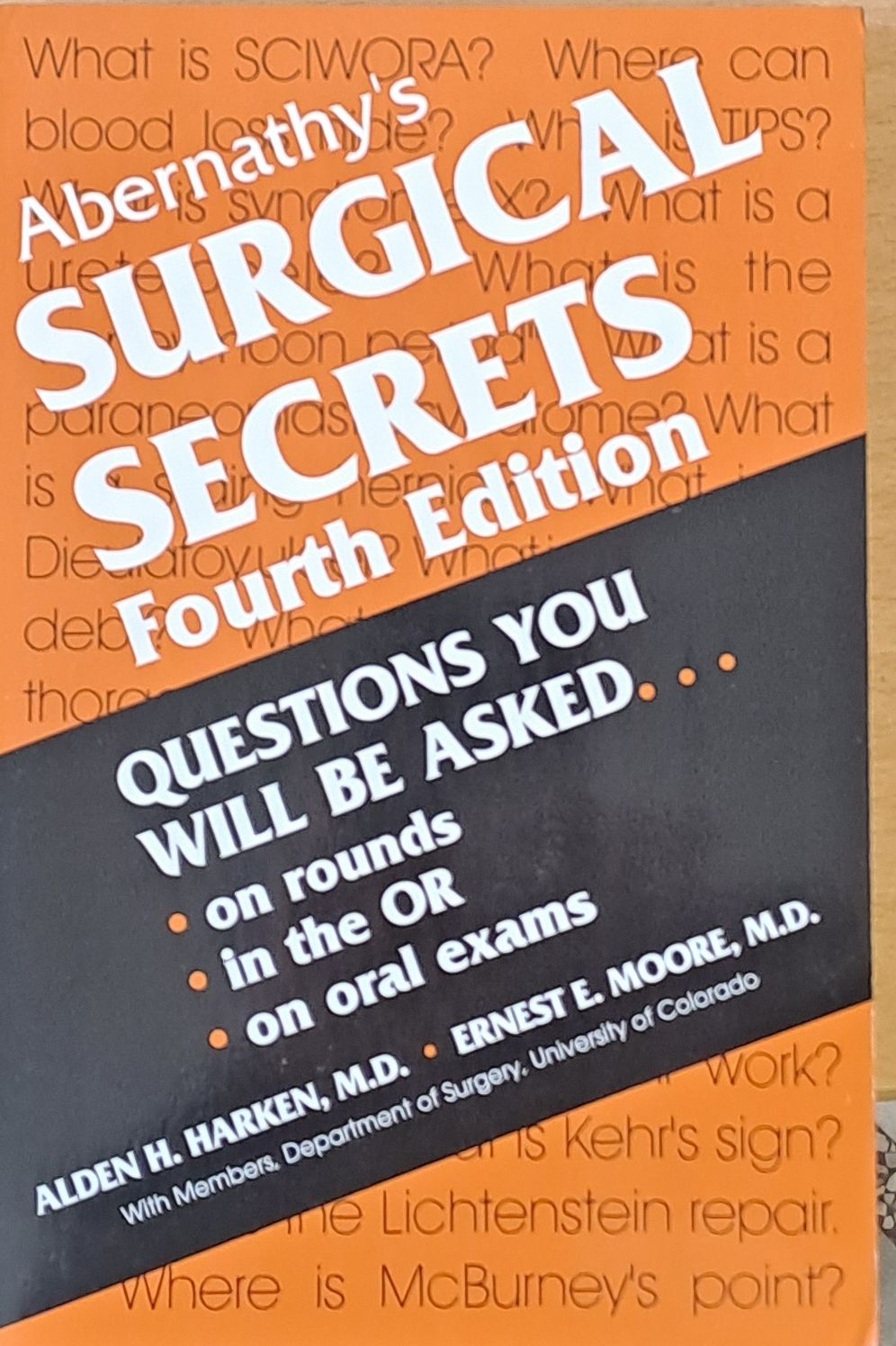 Sergical Secrets, Fourth edition