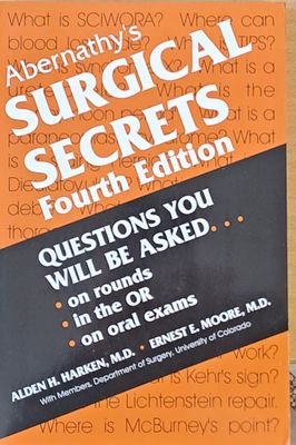 Sergical Secrets, Fourth edition