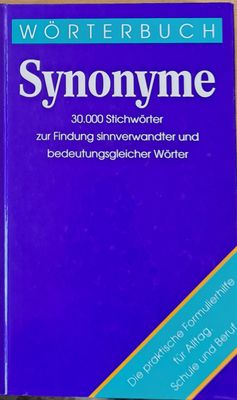 Worterbuch der Synonyme