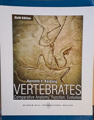 Vertebrates - Comparative Anatomy, Function, Evolution, Sixth edition