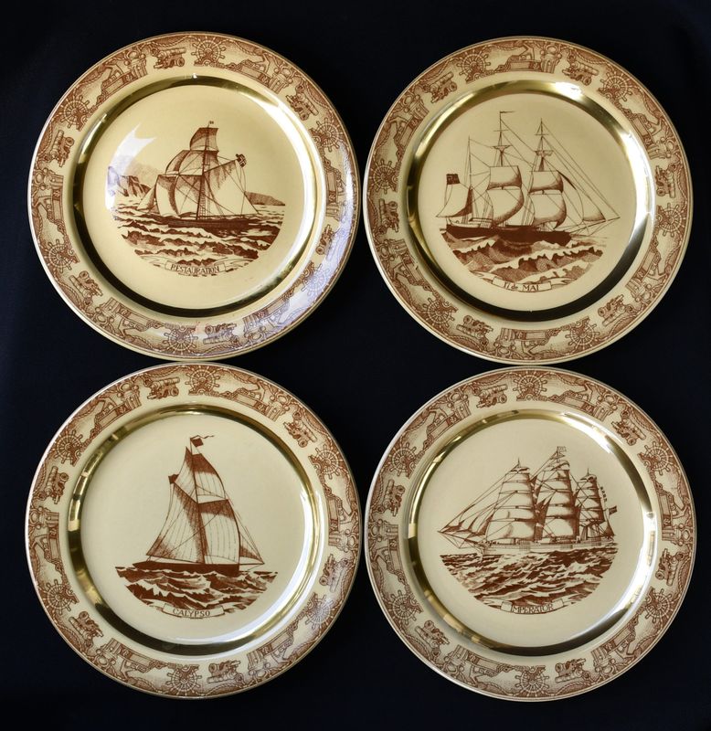 Серия норвежки чинни с ветроходи (4)