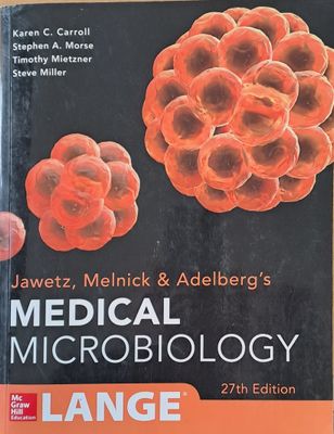 Jawetz, Melnick and Adelberg&#39;s Medical Microbilogy - 27th edition