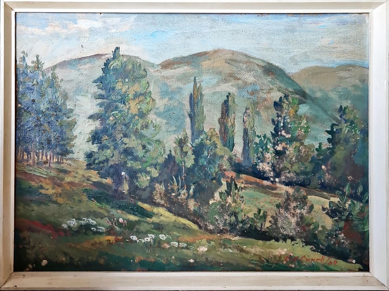 Картина върху фазер с рамка Картина върху фазер с рамка