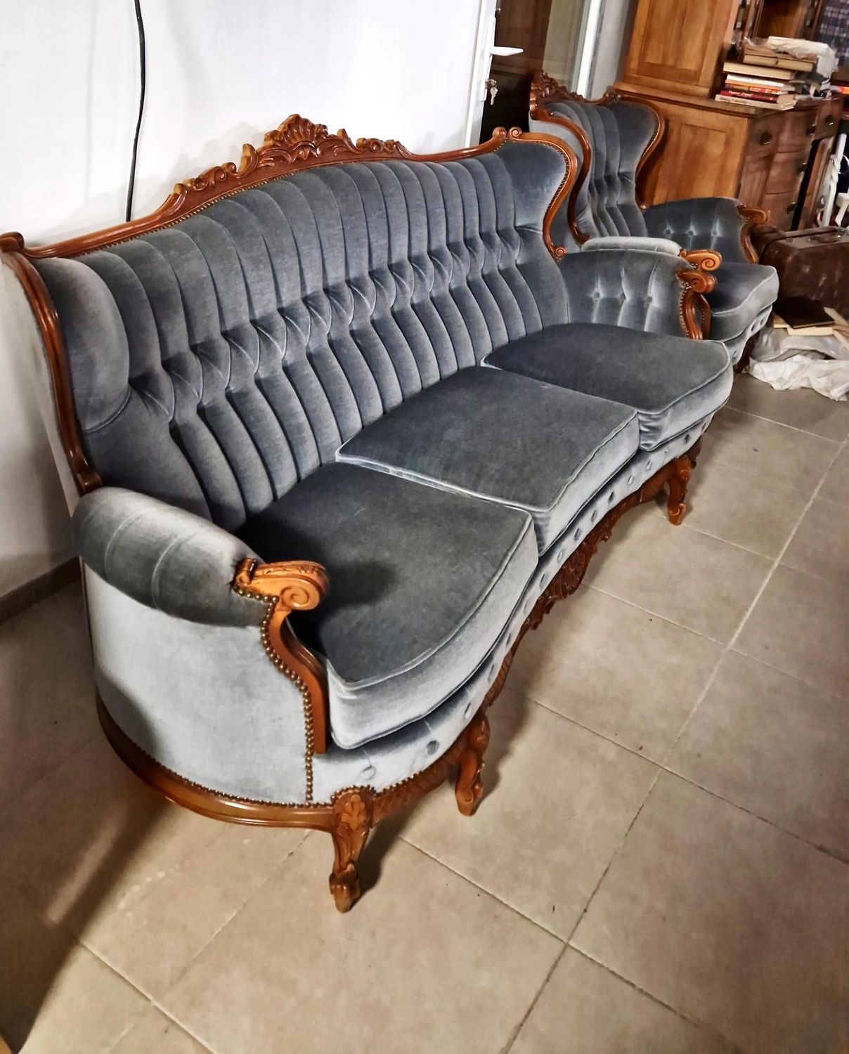 Комплект диван с две кресла