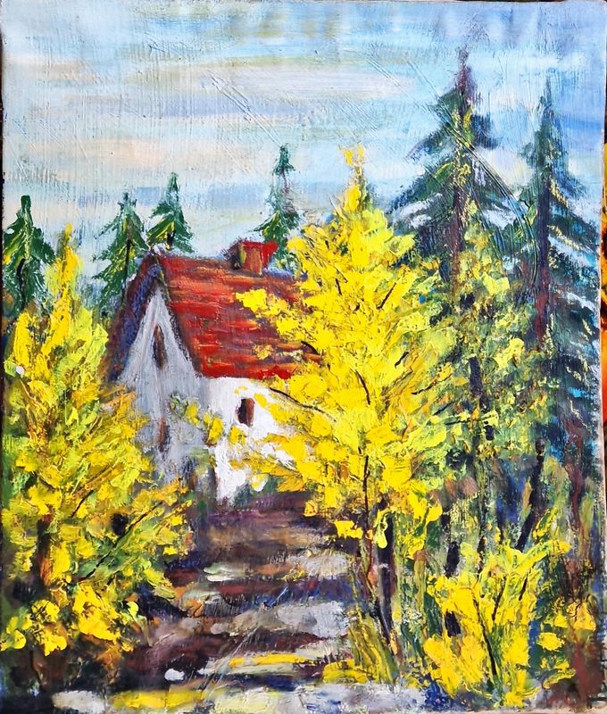 Картина върху платно без рамка